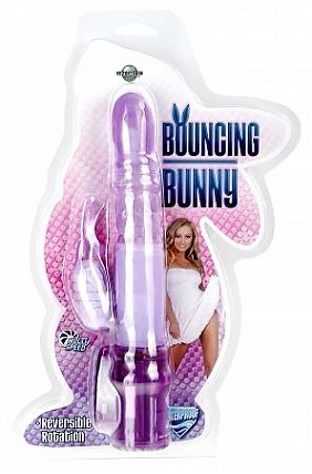 Bouncing Bunny W/p Purple