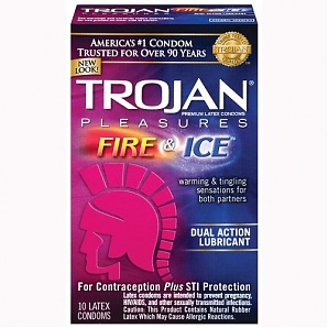 Trojan Fire & Ice 10'S