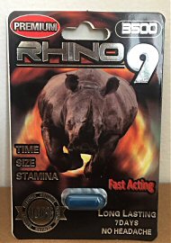Rhino 9 Male Enhancement 3500 (141203)