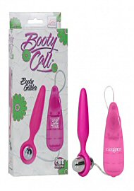 Booty Call Booty Glider Vibrating Butt Plug - Pink (191595)