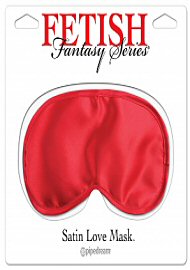 Fetish Fantasy Series Satin Love Mask - Red (72167.6)